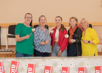 Women enjoying a Christian Aid Soup Lunch