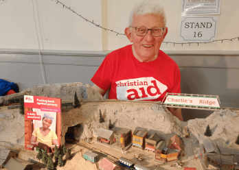 Ron Crangle exhibits his railways collection